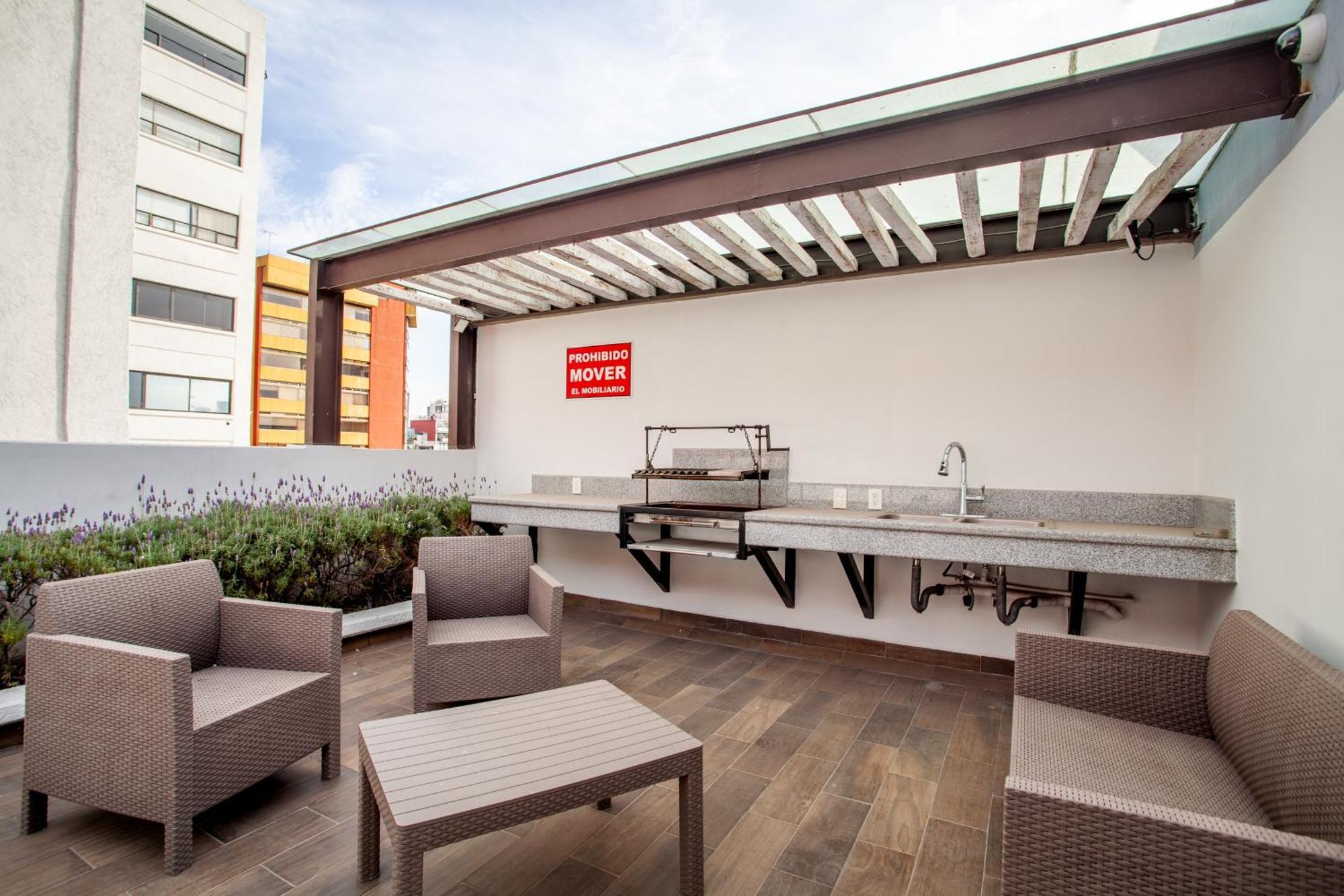 Aparthotel Corazon De Condesa 3 Departamentos - 200Mbps Wifi, Roof, Gym México DF Exterior foto